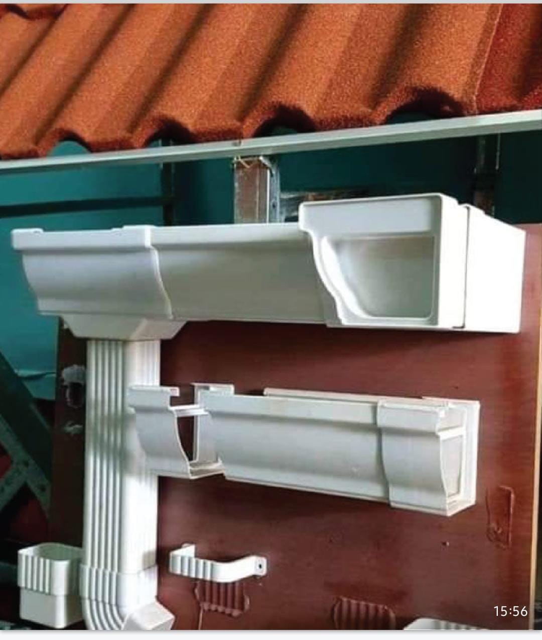 gutters 4m long 1500 per  pc